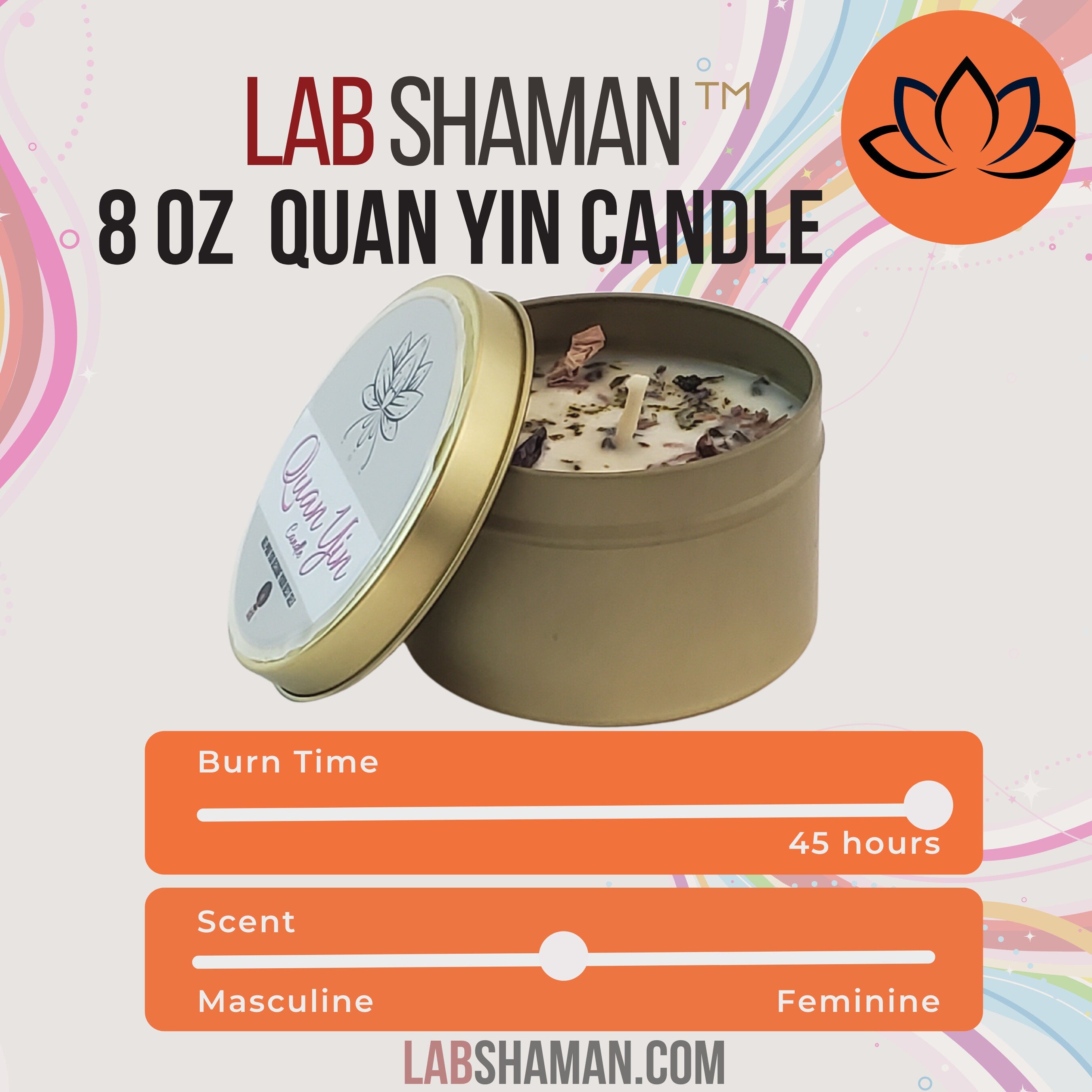 Quan Yin, Kwan Yin, Gwan Yin, Goddess Candle, Quan Yin Candle, Compassion Candle, Love Candle, Ancestor candle, Altar Candle, Altar supplies, art of the root, lab shaman, lacye