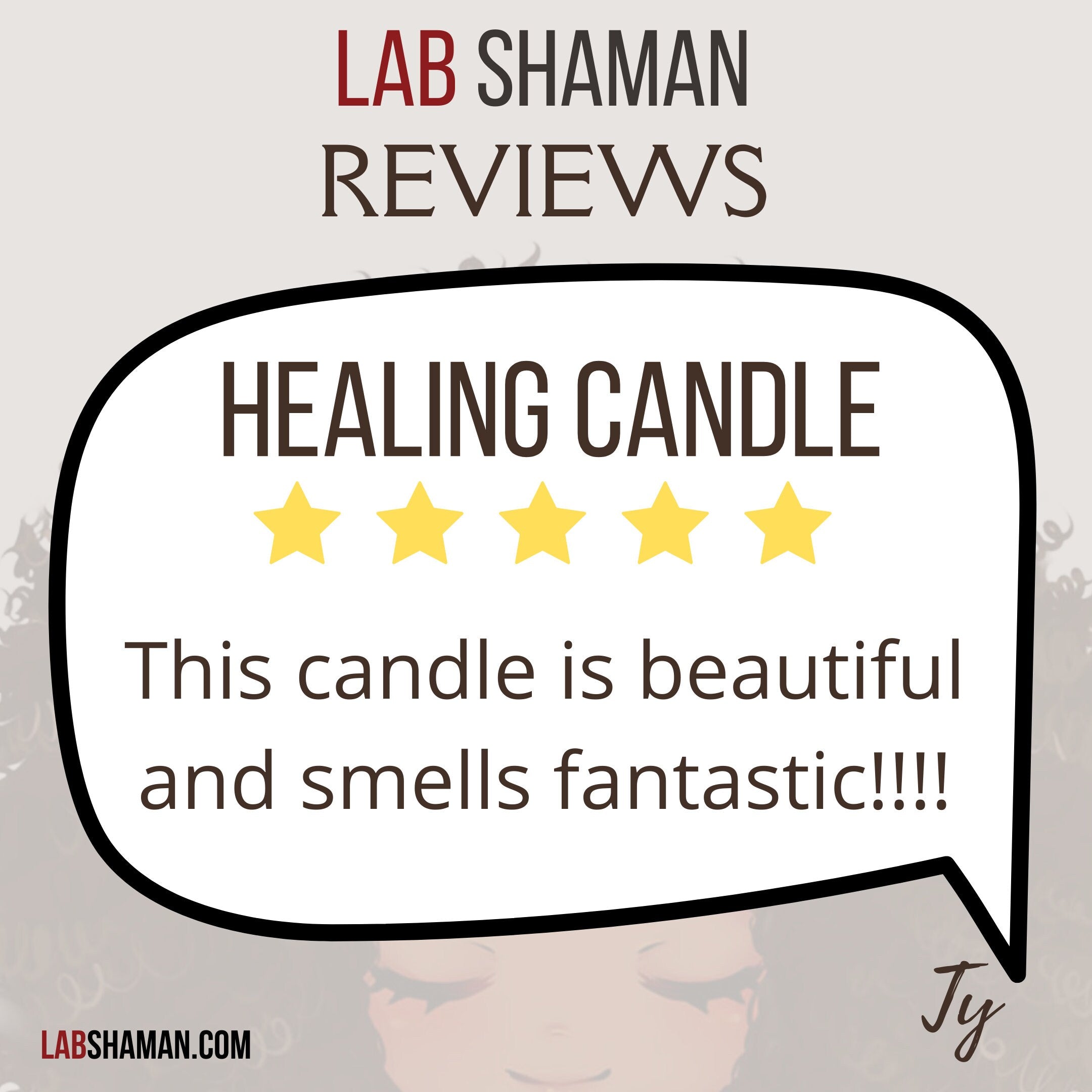 Healing Candle | Energy Healing | LAB Shaman