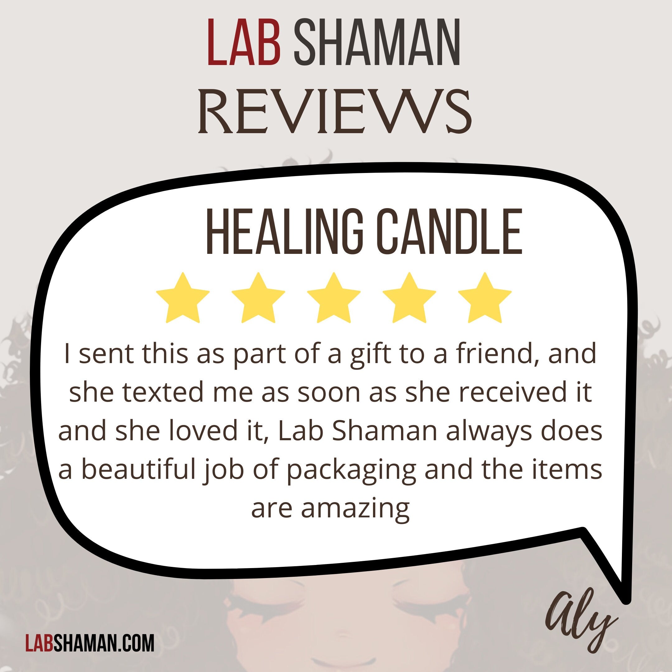 Healing Candle | Energy Healing | LAB Shaman