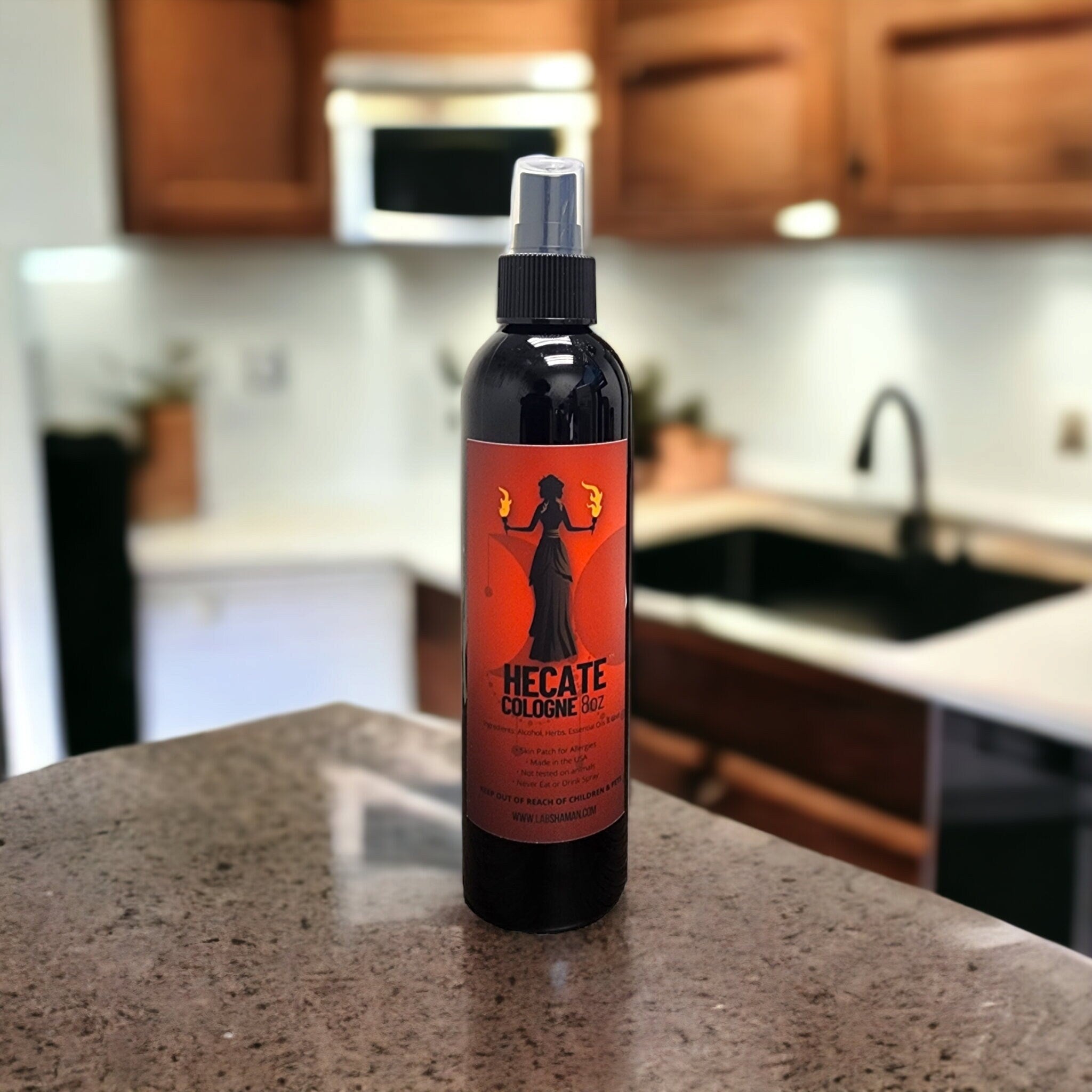 Labshaman, Hecate, hakate, hacate spray, GoddessInspired, goddess spray, EmpoweringScent, protection spray, Honor, Protection, Mysterious, Spiritual, altar tools,  Divine, Mystic, Sacred, Potent, Transformative, Occult, Pagan, Magic, citrus cologne