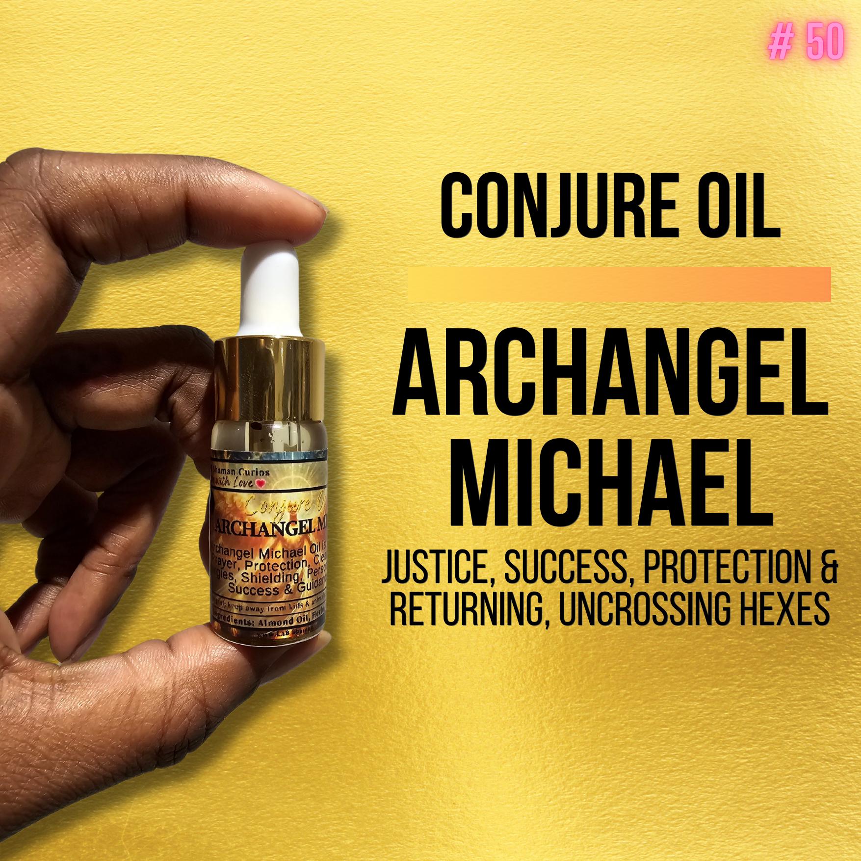 Archangel Michael Conjure Oil | Justice | Protection | Success |  Remove Hex | LAB Shaman